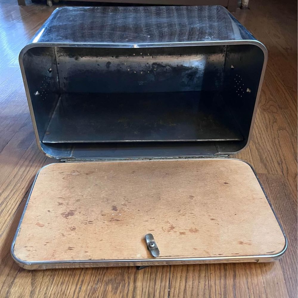 Vintage Masterware Breadette Metal Breadbox